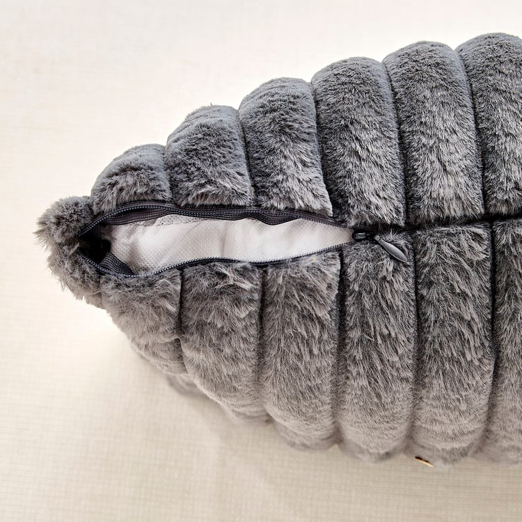 Carrera Ribbed Filled Cushion - 45x45cm