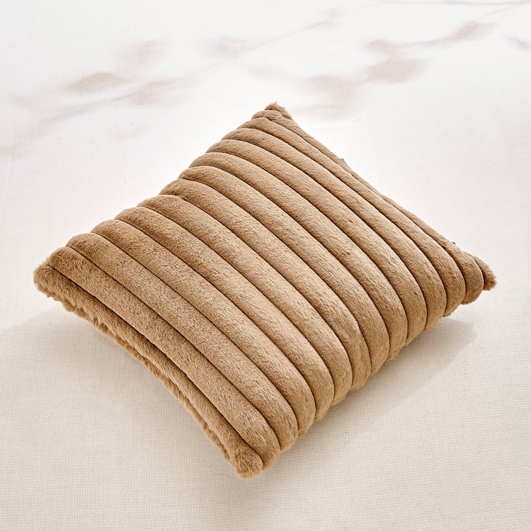 Carrera Ribbed Filled Cushion - 45x45cm