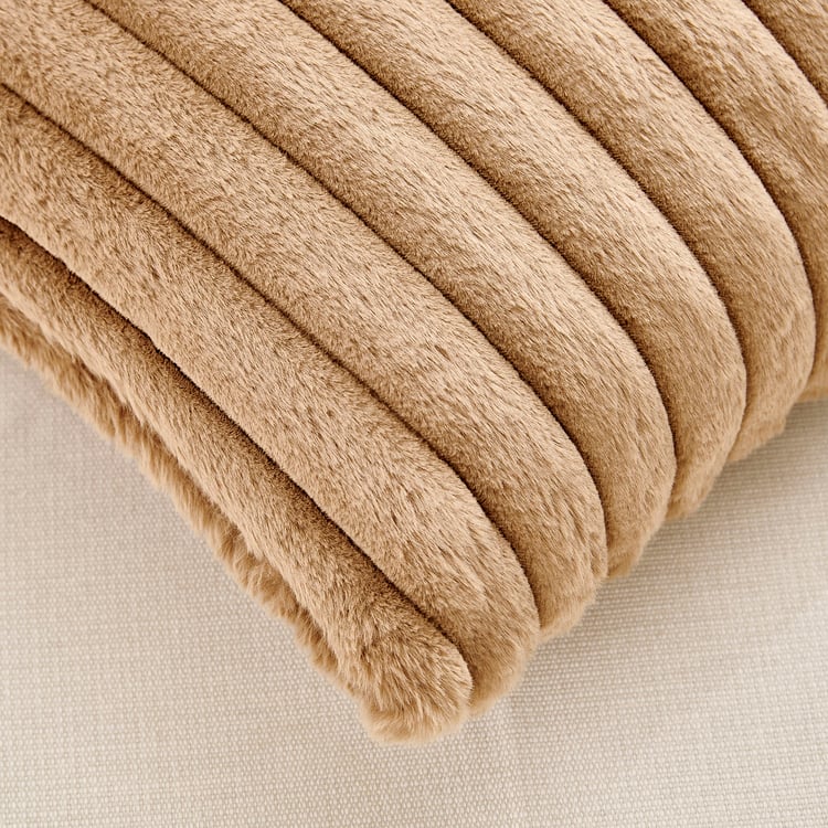 Carrera Ribbed Filled Cushion - 45x45cm