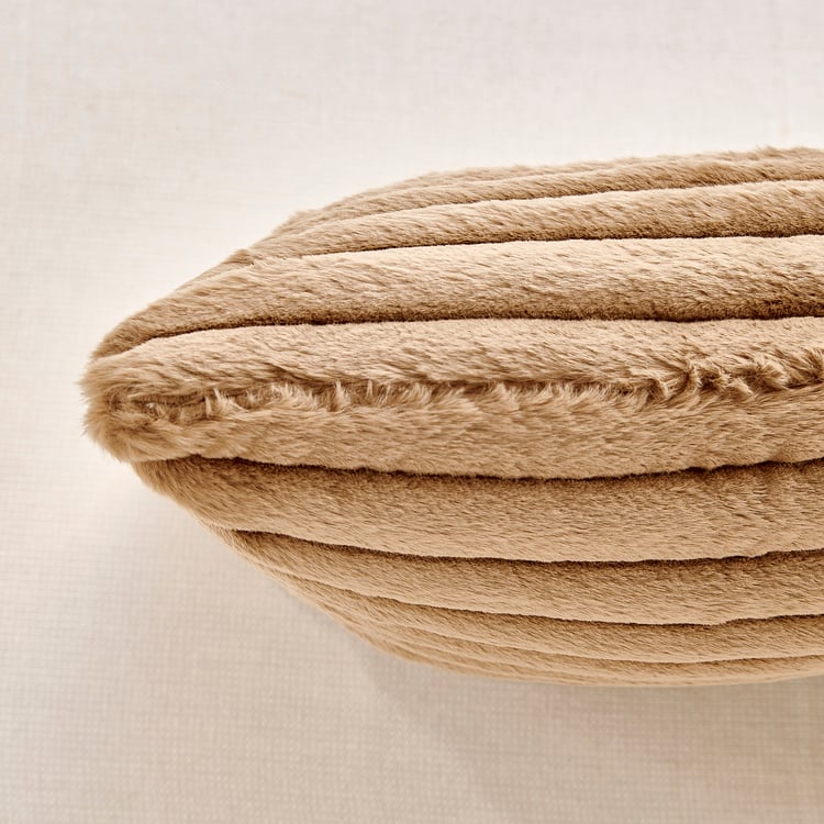 Carrera Ribbed Filled Cushion - 45x45cm