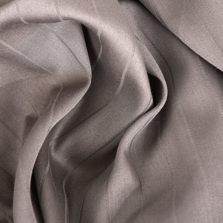 Campbell Sateen Cotton 210TC Striped 3Pcs King Fitted Bedsheet Set