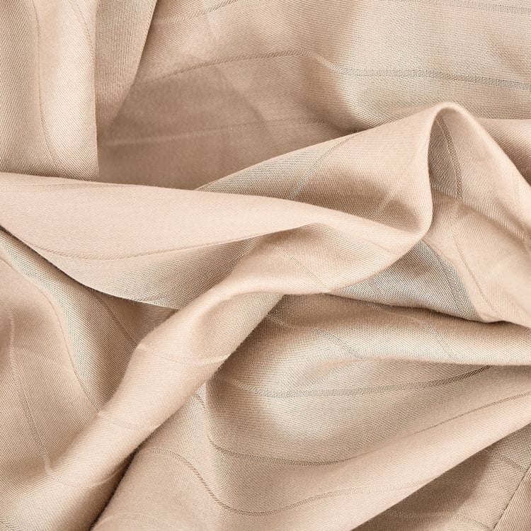 Campbell Cotton 210TC Striped 3Pcs King Fitted Bedsheet Set