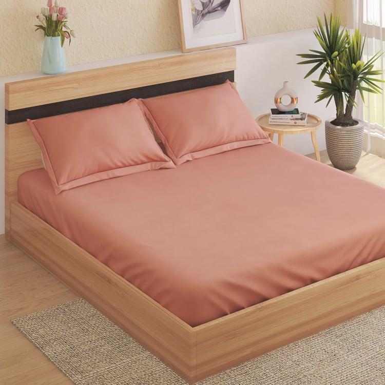 Sienna Cotton 144TC 3Pcs Super King Bedsheet Set