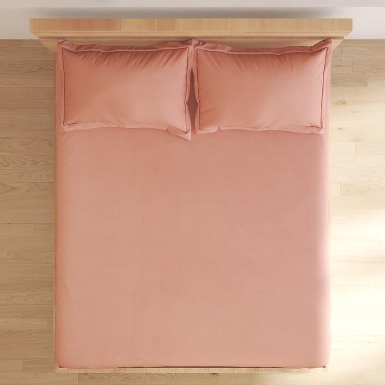 Sienna Cotton 144TC 3Pcs Super King Bedsheet Set
