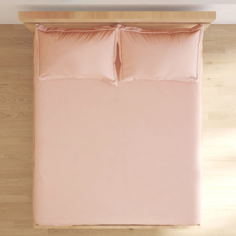 Sienna Cotton 144TC 3Pcs Super King Bedsheet Set
