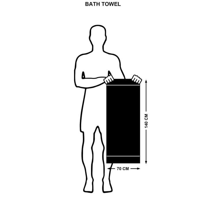 Marbella Cotton Bath Towel - 140x70cm