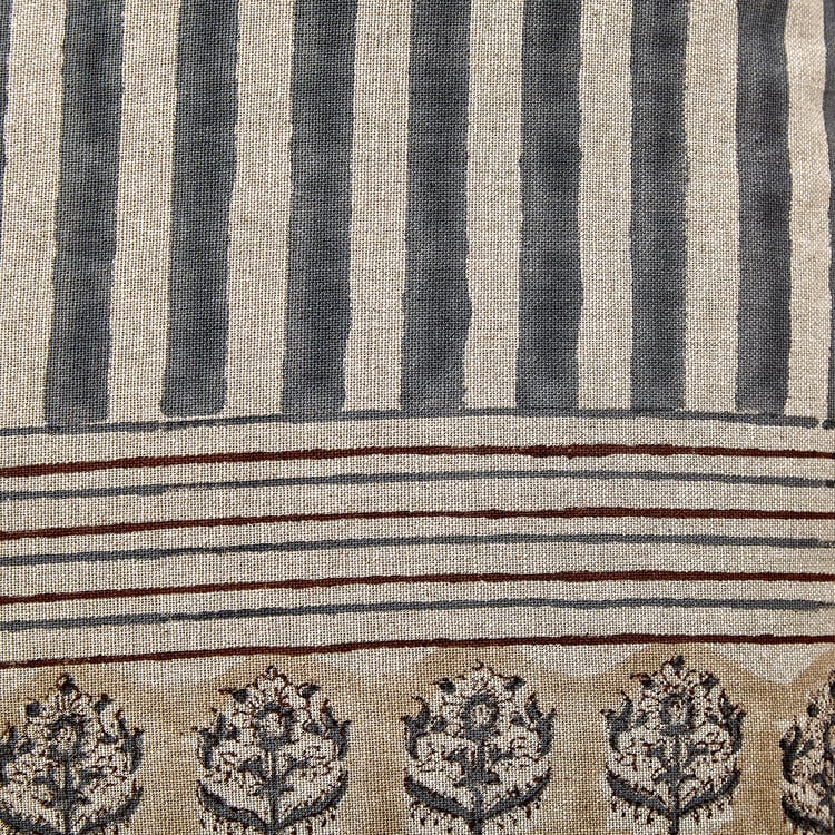 Bagh Phool Printed Cushion Cover - 45x45cm
