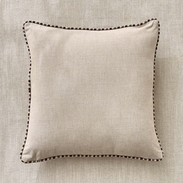 Bagh Pine Printed Cushion Cover - 45x45cm