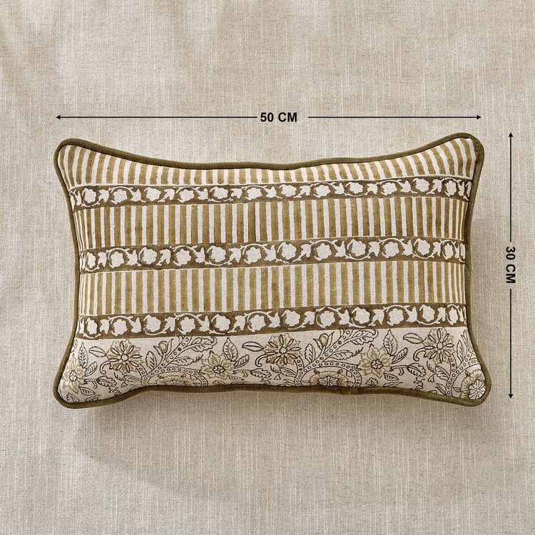 Corsica Printed Cushion Cover - 50x30cm