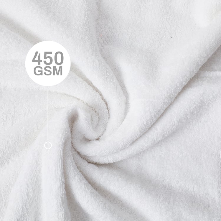 LAYERS Aqua Plush Set of 2 Cotton Bath Towels - 150x75cm