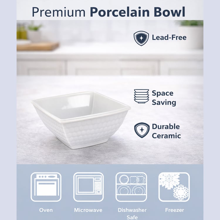 HOMESAKE Porcelain Serving Bowl - 450ml