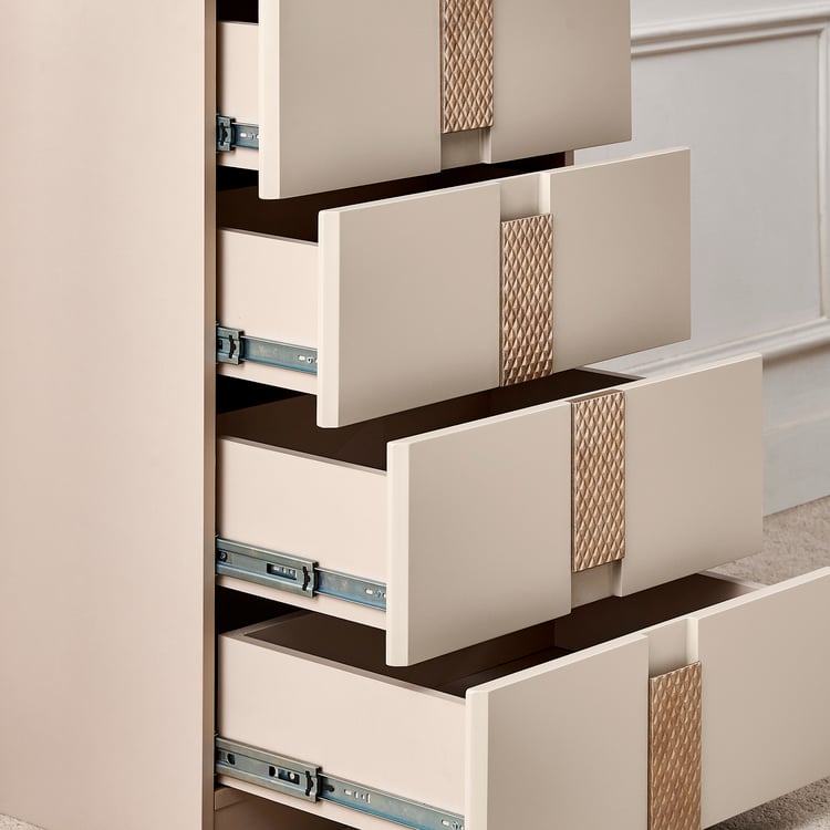 Stellar Elite NXT Chest of 4 Drawers - Greige