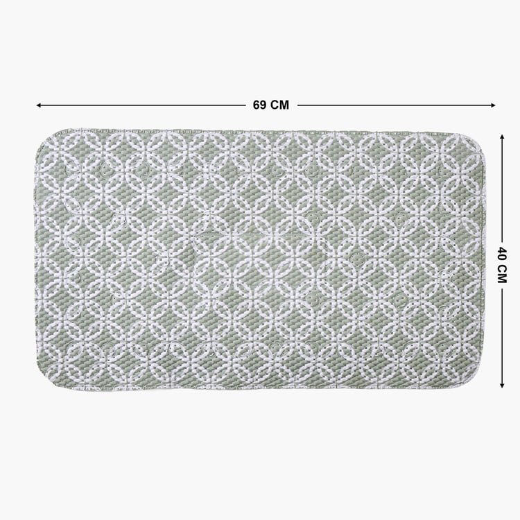 Bask Rugged PVC Anti-Slip Bath Mat - 69x40cm