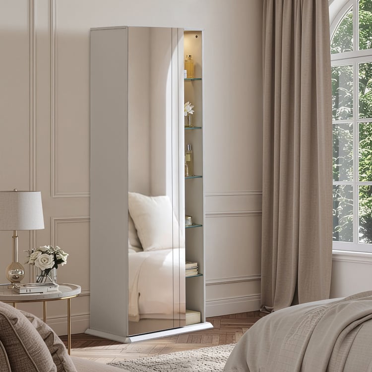 Cashmere Dresser Mirror - Grey
