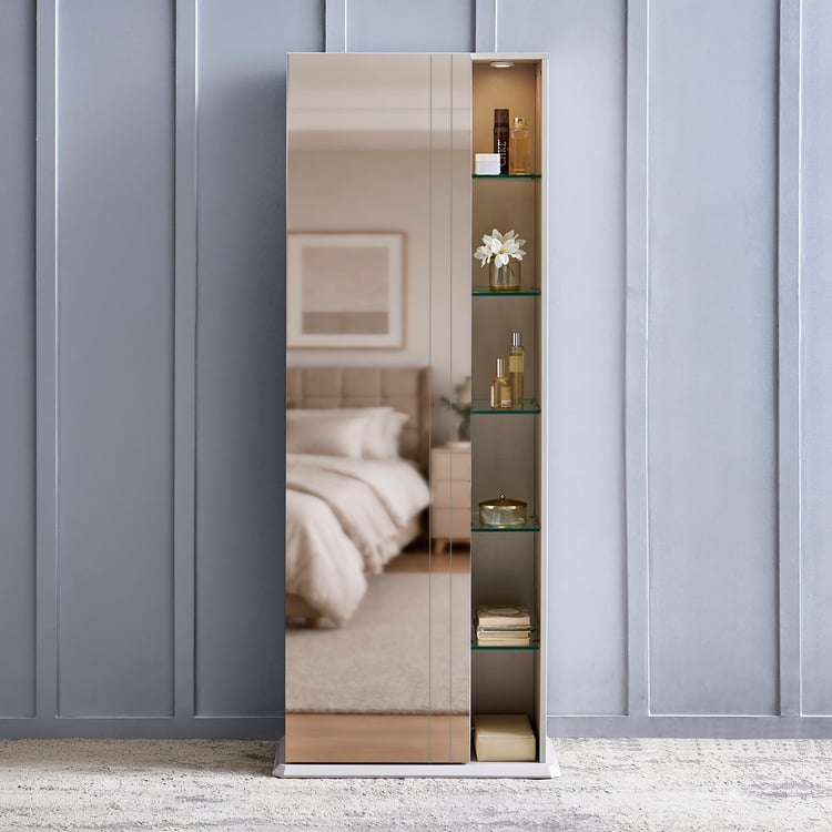 Cashmere Dresser Mirror - Grey