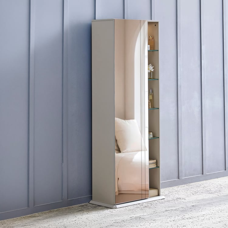 Cashmere Dresser Mirror - Grey