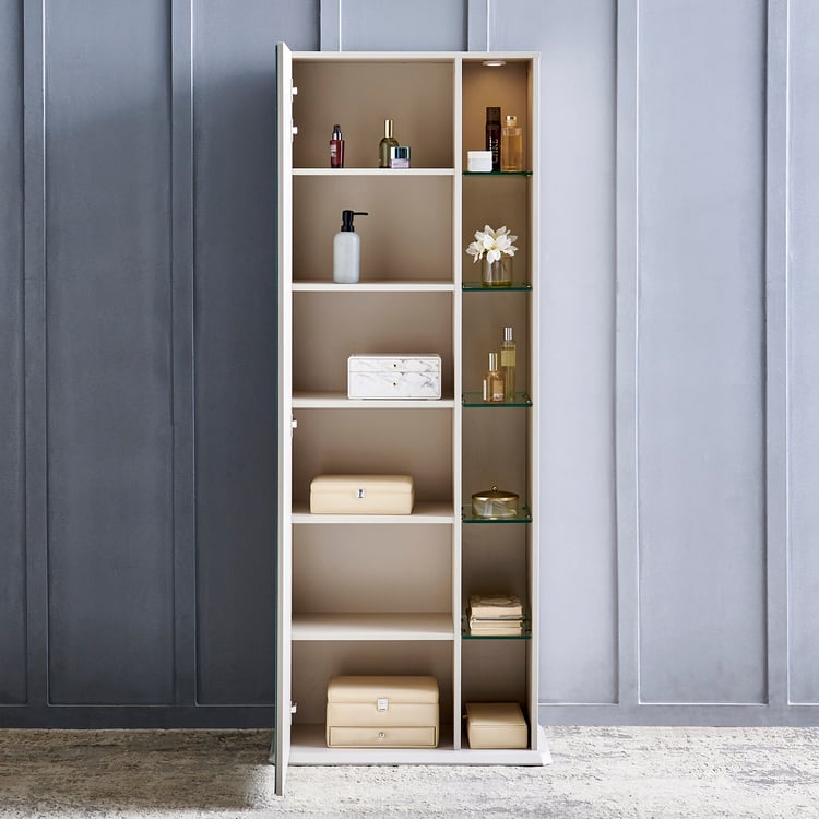 Cashmere Dresser Mirror - Grey