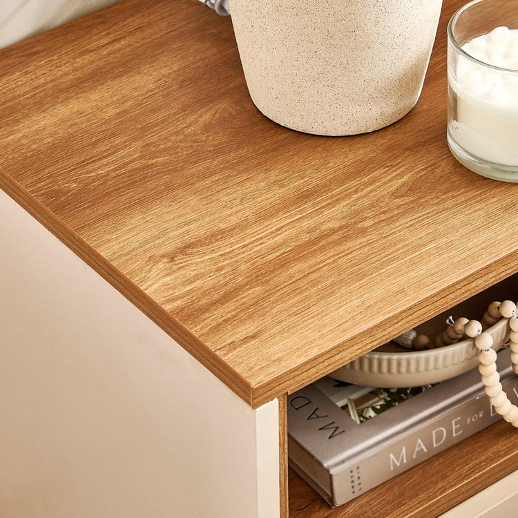 Nesta Bedside Table with Drawer - Walnut