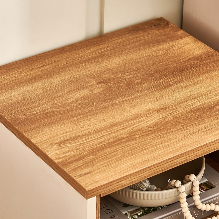 Nesta Bedside Table with Drawer - Walnut