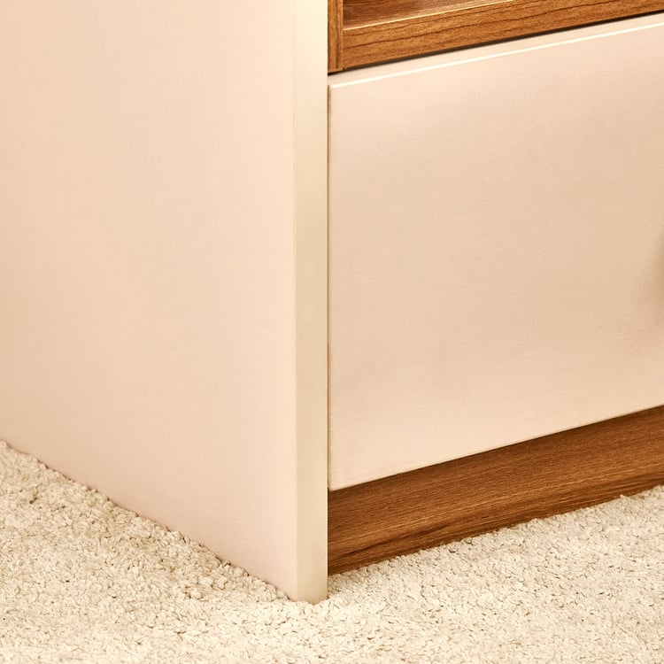 Nesta Bedside Table with Drawer - Walnut