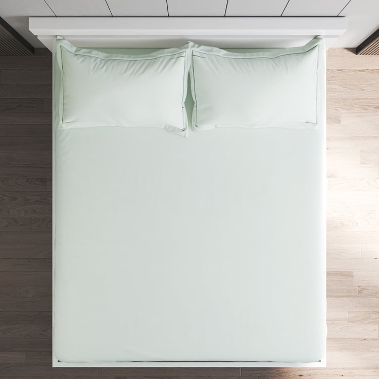 Eco Luxe Bamboo 300TC Sateen 3Pcs King Fitted Bedsheet Set