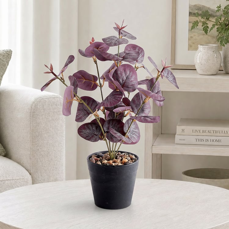 Corsica Gloria Artificial Eucalyptus Plant in Pot