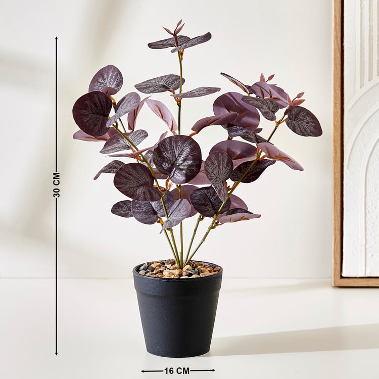 Corsica Gloria Artificial Eucalyptus Plant in Pot