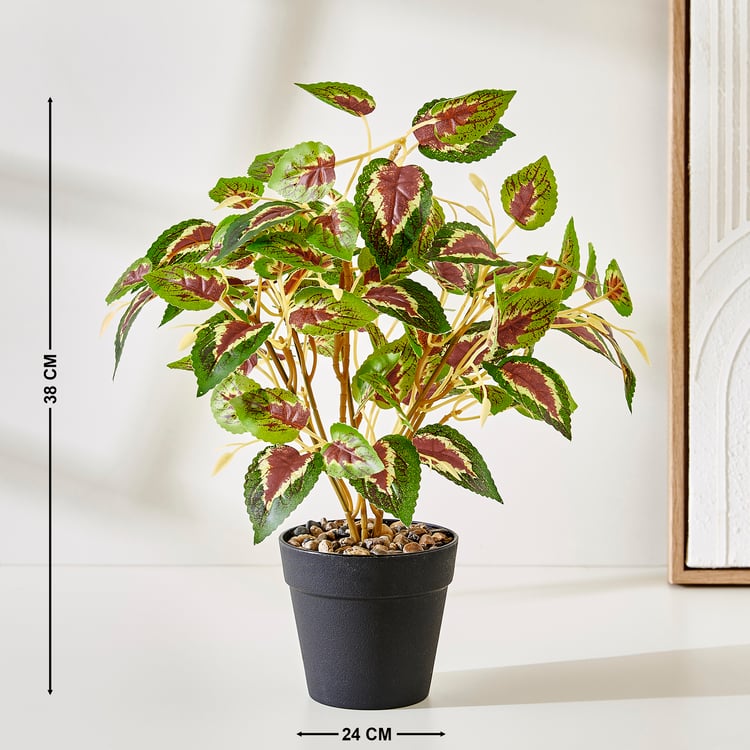 Corsica Gloria Artificial Coleus Plant in Pot