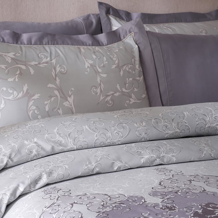 MASPAR Ornamental Elegance Cotton Printed 3Pcs Double Duvet Cover Set