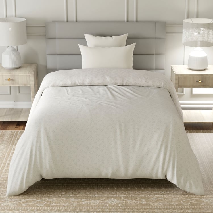 LAYERS Lumina Floret Cotton Printed Reversible Single Comforter