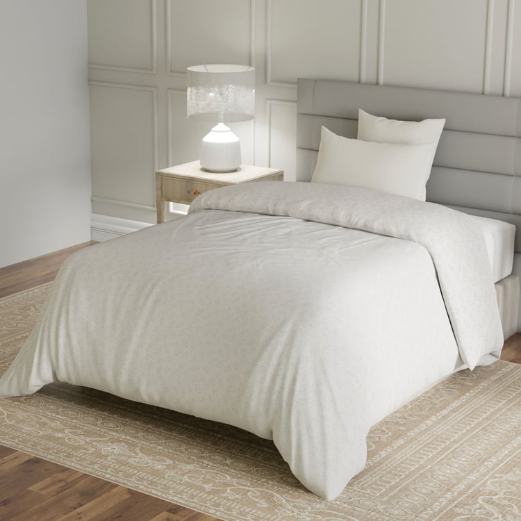 LAYERS Lumina Floret Cotton Printed Reversible Single Comforter