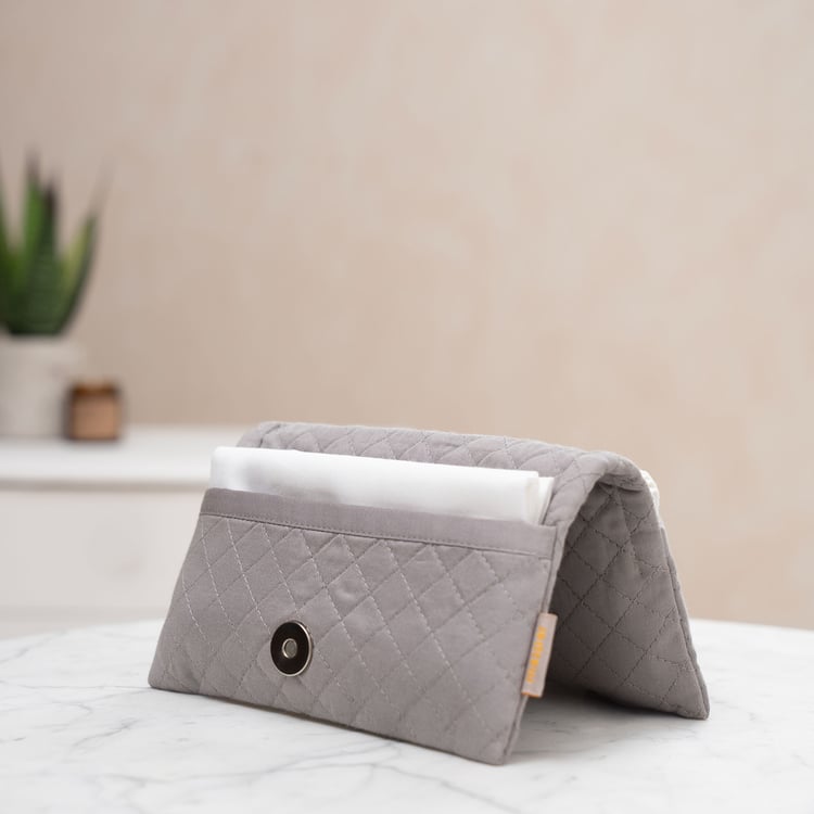 MASPAR Viola Set of 8 Cotton Napkins with Pouch