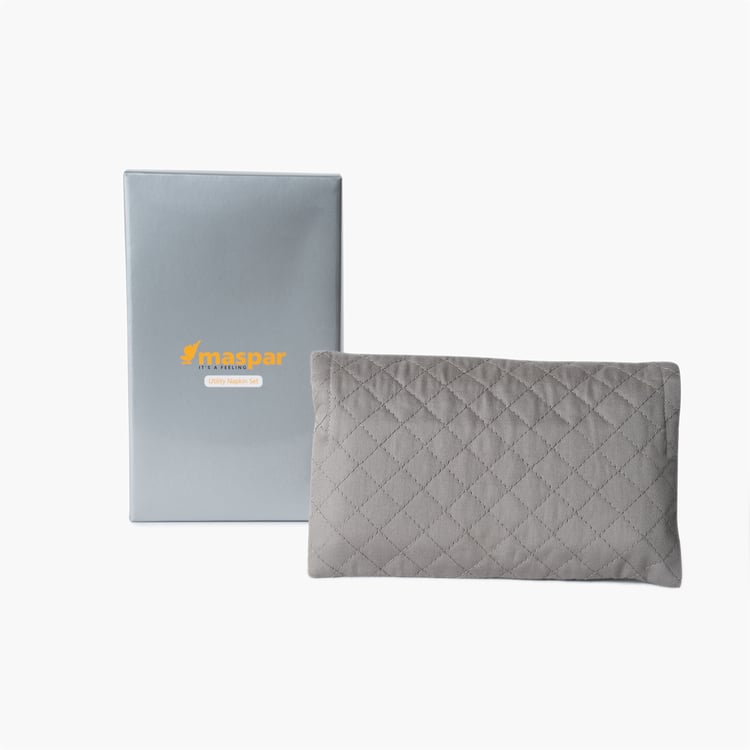MASPAR Viola Set of 8 Cotton Napkins with Pouch