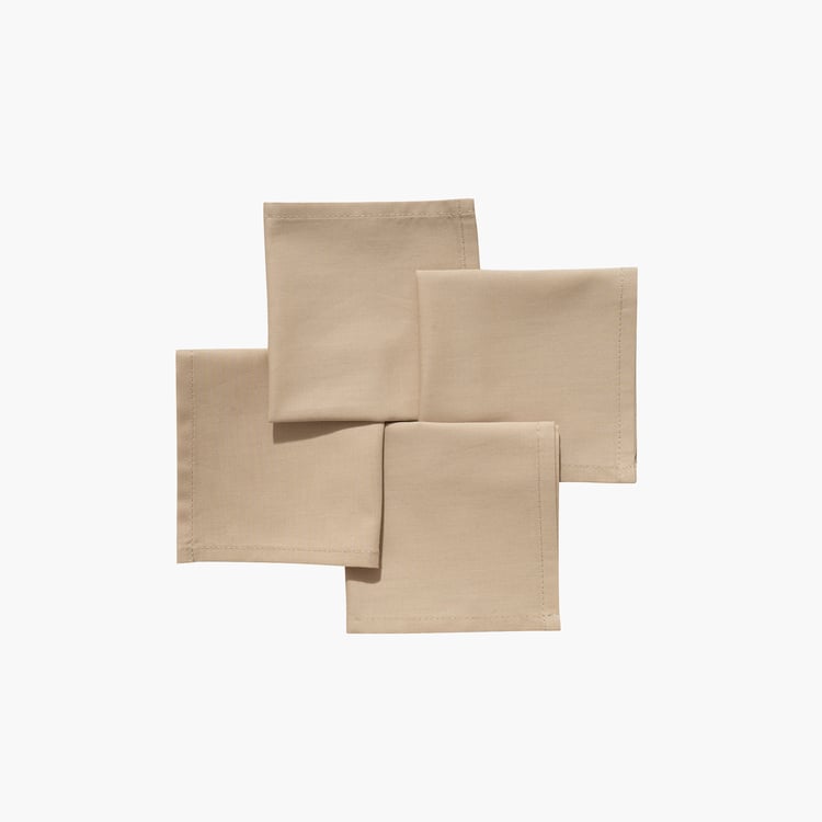 MASPAR Eden Set of 8 Cotton Cocktail Napkins
