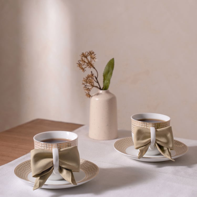 MASPAR Eden Set of 8 Cotton Cocktail Napkins