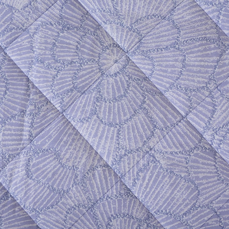 MASPAR Botanic Bloom Cotton Printed Double Quilt