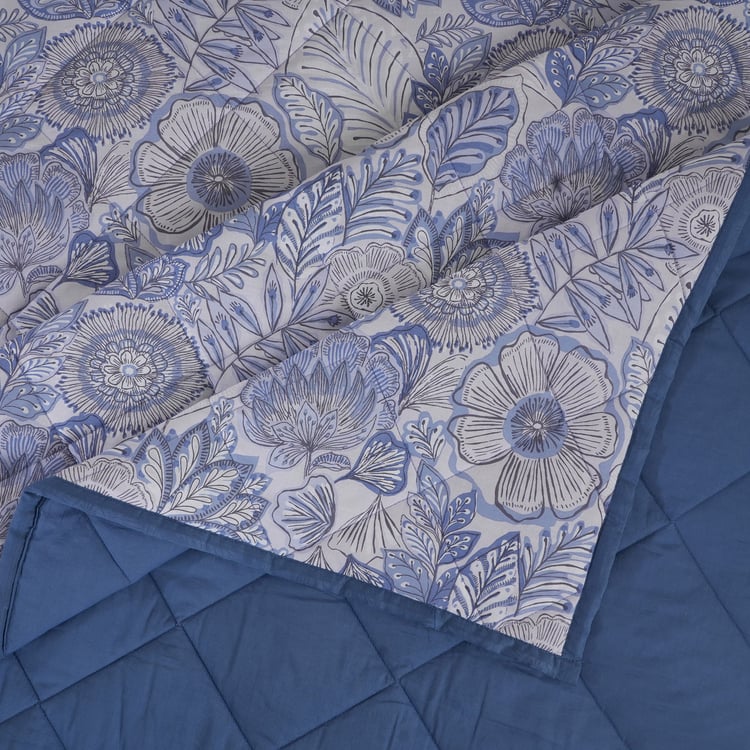 MASPAR Botanic Bloom Cotton 4Pcs Double Bed-In-A-Bag Set