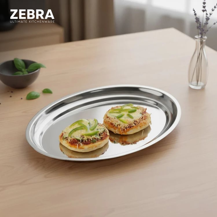 ZEBRA Stainless Steel Serving Tray - 35x26.5x2cm