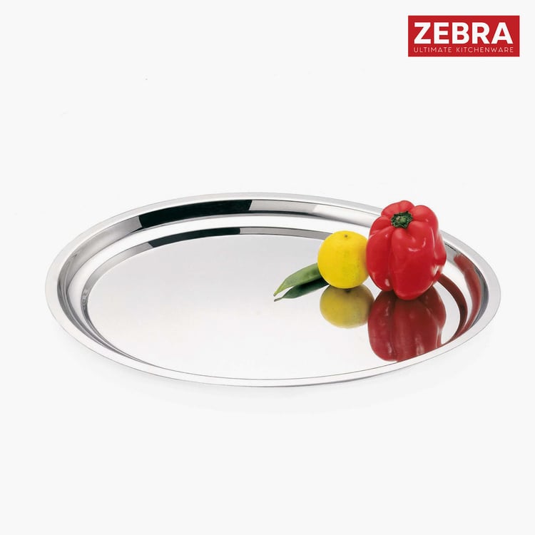 ZEBRA Stainless Steel Serving Tray - 35x26.5x2cm