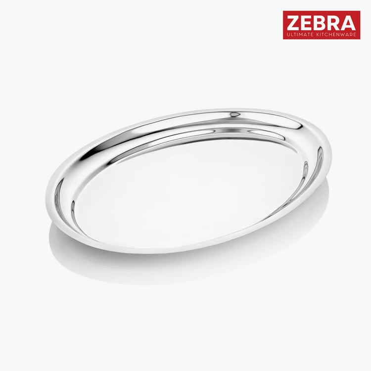 ZEBRA Stainless Steel Serving Tray - 35x26.5x2cm