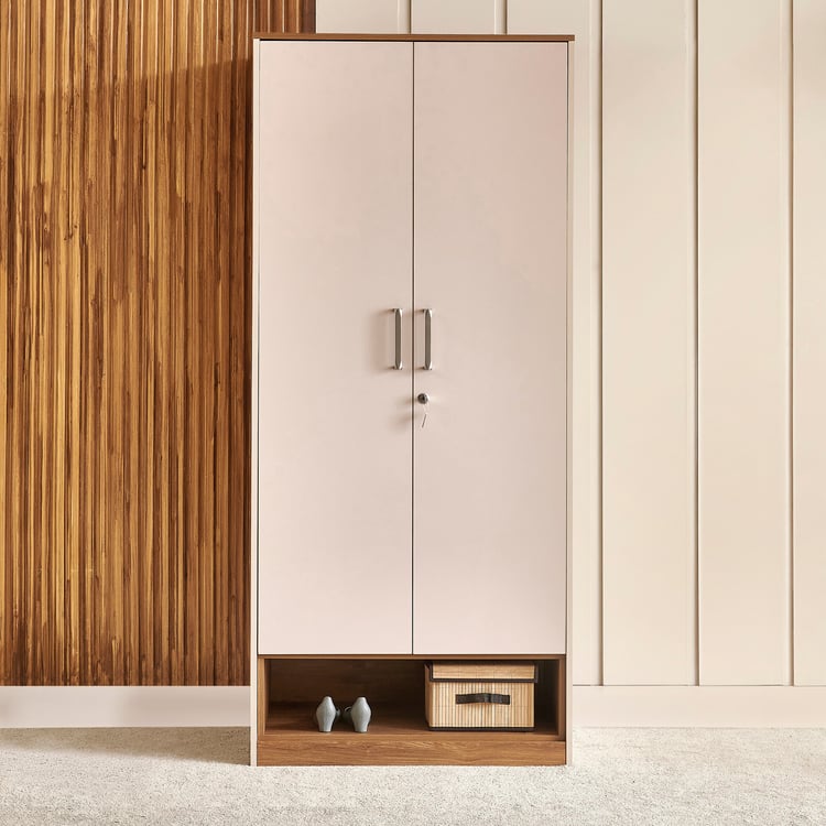 Nesta 2-Door Wardrobe - Walnut