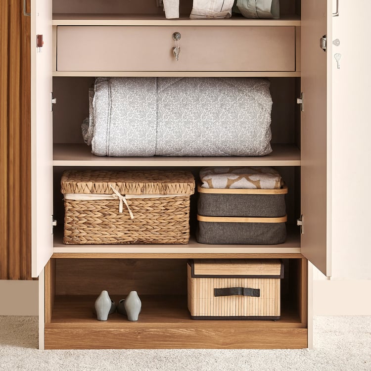 Nesta 2-Door Wardrobe - Walnut