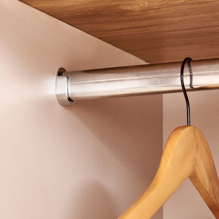 Nesta 2-Door Wardrobe - Walnut