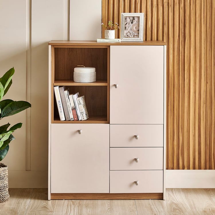 Nesta 2-Door Multipurpose Cabinet - Walnut