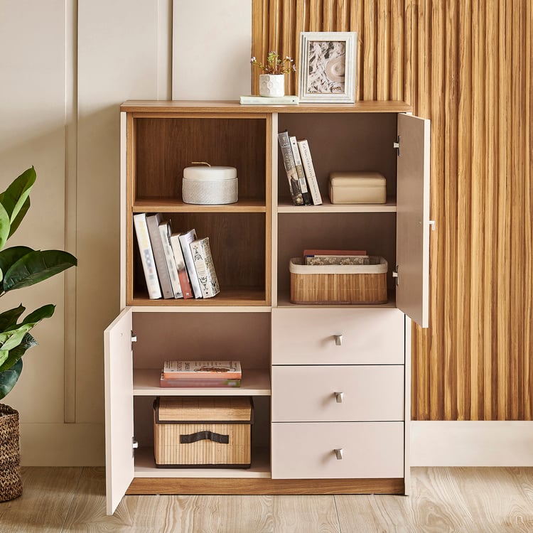 Nesta 2-Door Multipurpose Cabinet - Walnut