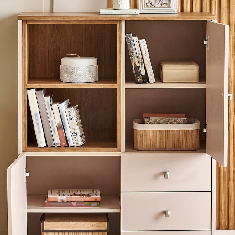 Nesta 2-Door Multipurpose Cabinet - Walnut