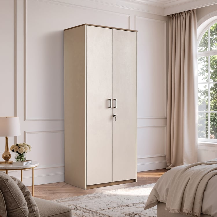 Nesta 2-Door Wardrobe - Walnut