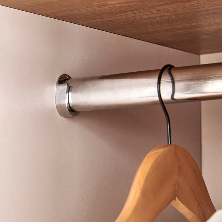 Nesta 3-Door Wardrobe - Walnut