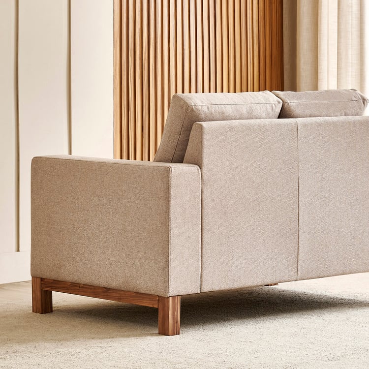 Nesta Fabric 2-Seater Sofa - Beige