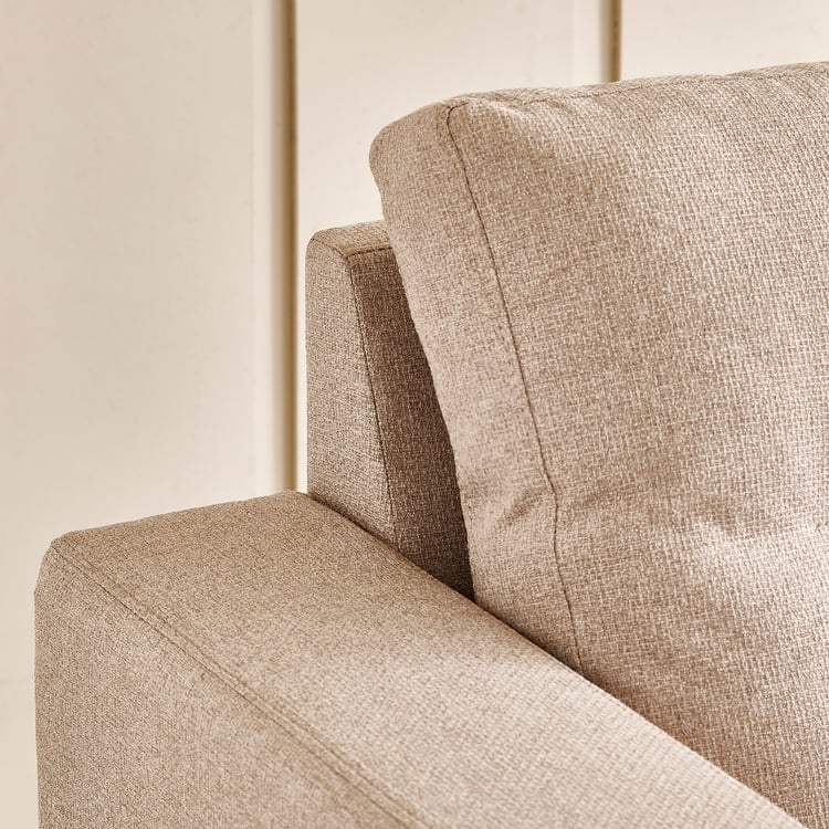 Nesta Fabric 2-Seater Sofa - Beige
